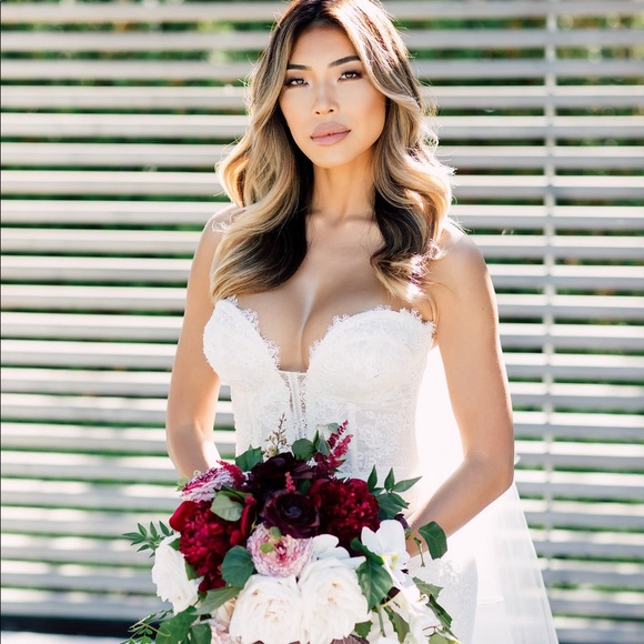 Inbal Dror Haute Couture Mermaid Wedding Dress - Picture 3 of 16